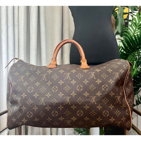 Louis Vuitton Authentic Monogram Canvas Speedy 40 Tote - Picture 3 of 16
